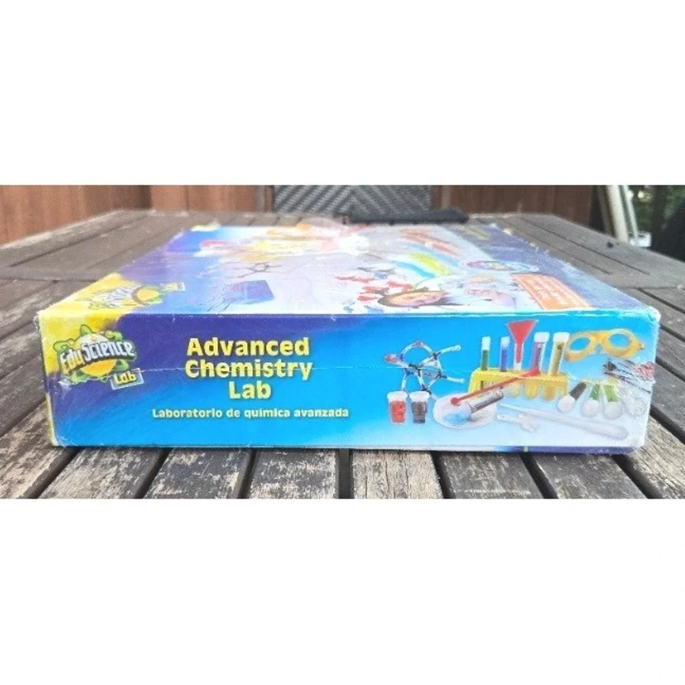 Edu Science Lab Advanced Chemistry Lab Set 190 Activities STEM Kit Sealed